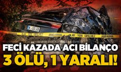 Otomobil takla attı, 3 kişi yaşamını yitirdi!