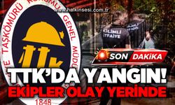 TTK Karadon'da yangın paniği!