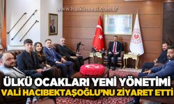 Ülkü Ocakları yeni yönetimi Zonguldak Valisi Osman Hacıbektaşoğlu ile görüştü