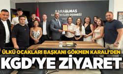 Ülkü Ocakları Başkanı Gökmen Karali'den KGD'ye ziyaret