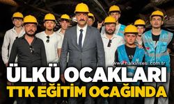 Ülkü Ocakları teşkilatı TTK Eğitim Ocağı'nı gezdi