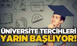 YKS tercih dönemi yarın başlıyor