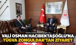 Vali Osman Hacıbektaşoğlu'na TÜGVA Zonguldak'tan ziyaret