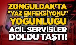 Zonguldak'ta "yaz enfeksiyonu" yoğunluğu: Acil servisler doldu taştı!