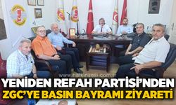 Yeniden Refah Partisi'nden ZGC'ye Basın Bayramı ziyareti