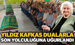 Yıldız Kafkas son yolculuğuna uğurlandı