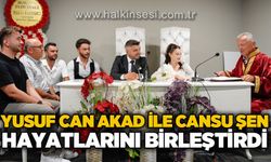 Çaycuma Belediyesi'nde mutlu gün: Yusuf Can Akad ile Cansu Şen hayatlarını birleştirdi