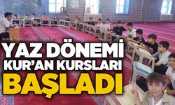 Yaz dönemi Kur'an-ı Kerim kursları başladı