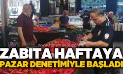 Devrek Belediyesi'nden pazarda sıkı denetim