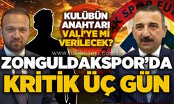 Zonguldakpor'da kritik 3 gün! Kulübün anahtarı Vali'ye mi verilecek?