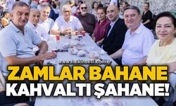 Zamlar bahane kahvaltı şahane!