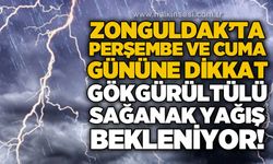 Zonguldak'ta hava değişiyor: Perşembe Cuma günü gökgürültülü sağanak yağış bekleniyor!