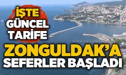 Yortan-Zonguldak seferleri 200 TL ücretle başladı
