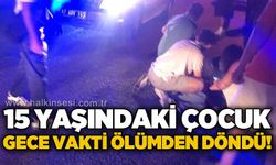 Devlet Hastanesi'nin üst kısmında kaza: 15 yaşındaki çocuk ölümden döndü