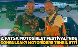 Zonguldak Riders, Fatsa Motosiklet Festivali’nde kenti temsil etti