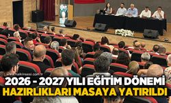 Yeni eğitim yılı hazırlıkları masaya yatırıldı