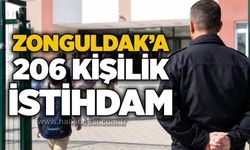 Zonguldak’a 206 kişilik istihdam