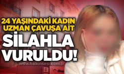 24 yaşındaki kadın, uzman çavuşa ait silahla vuruldu!