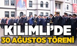 Kilimli'de 30 Ağustos Zafer Bayramı’nın 104. yıl dönümü törenle kutlandı