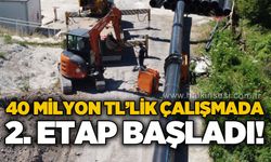 Kdz. Ereğli’de 40 milyon liralık altyapı yatırımında 2. etap başladı