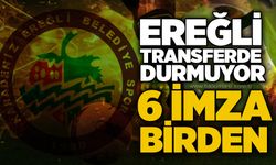 Ereğli transferde durmuyor... 6 imza birden...