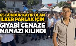 65 gündür kayıp olan İlker Parlak için gıyabi cenaze namazı kılındı
