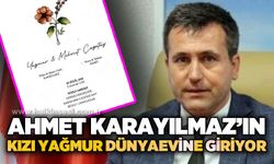 İl Özel İdaresi Genel Sekreteri Ahmet Güral Karayılmaz’ın kızı evleniyor