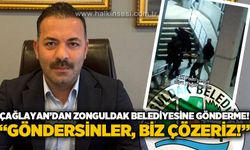 Mustafa Çağlayan’dan Zonguldak Belediyesi’ne gönderme: Göndersinler, biz çözeriz