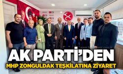 AK Parti’den MHP Zonguldak Teşkilatına ziyaret