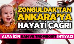 Lösemi tedavisi gören Alya için acil AB pozitif kan ve trombosit çağrısı