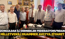 Zonguldak İli Dernekler Federasyonu’ndan Milletvekili Muammer Avcı’ya ziyaret