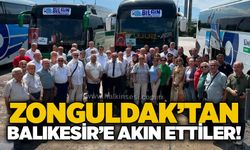 Zonguldak’tan Balıkesir’e akın ettiler!