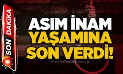 Asım İnam yaşamına son verdi!