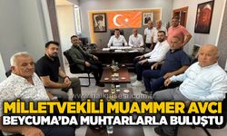 Milletvekili Muammer Avcı Beycuma’da muhtarlarla buluştu