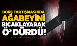 Borç tartışmasında ağabeyini bıçaklayarak ö*dürdü!