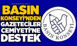 Basın Konseyi'nden İzmir Gazeteciler Cemiyeti'ne destek açıklaması