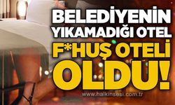 Belediyenin yıkamadığı bina f*huş binası oldu