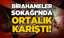 Zonguldak'ta Birahaneler Sokağı'nda gergin anlar!