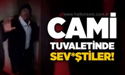 Cami tuvaletinde sev*ştiler!