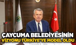 Çaycuma Belediyesinin vizyonu Türkiye’ye model oldu