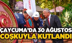 Çaycuma’da 30 Ağustos Zafer Bayramı’nın 104. yıl dönümü kutlandı