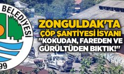 Zonguldak'ta çöp şantiyesi isyanı: "Kokudan, fareden ve gürültüden bıktık!"