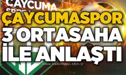 Çaycumaspor 3 orta saha ile anlaştı