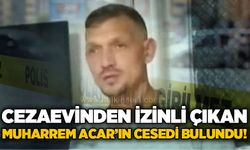 Cezaevinden çıkan Muharrem Acar'ın otluk alanda ces*di bulundu!
