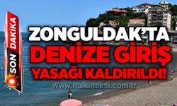 Zonguldak’ta denize giriş yasağı kaldırıldı!