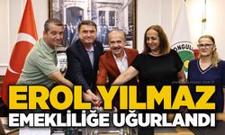 Erol Yılmaz emekliliğe uğurlandı