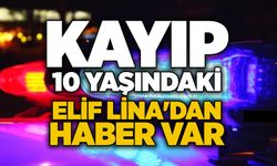 Zonguldak’ta kaybolan 10 yaşındaki Elif Lina'dan haber var