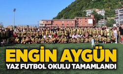 Engin Aygün Yaz Futbol Okulu tamamlandı...