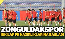 Zonguldakspor, İnkılap FK hazırlıklarına başladı