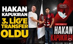 Hakan Kapukıran 3. Lig'e transfer oldu..